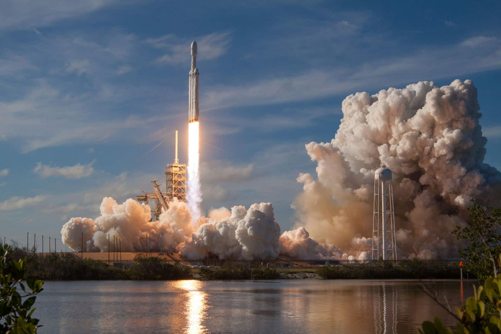 rocket headed to space